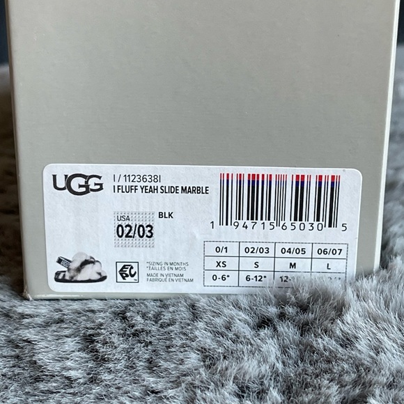UGG Baby Fluff Yeah Slide Marble sandals - Picture 6 of 7